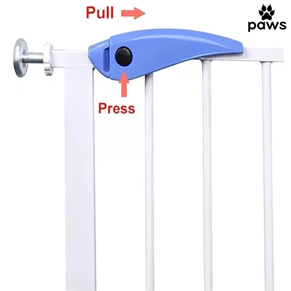 Portão Para Pet Branco