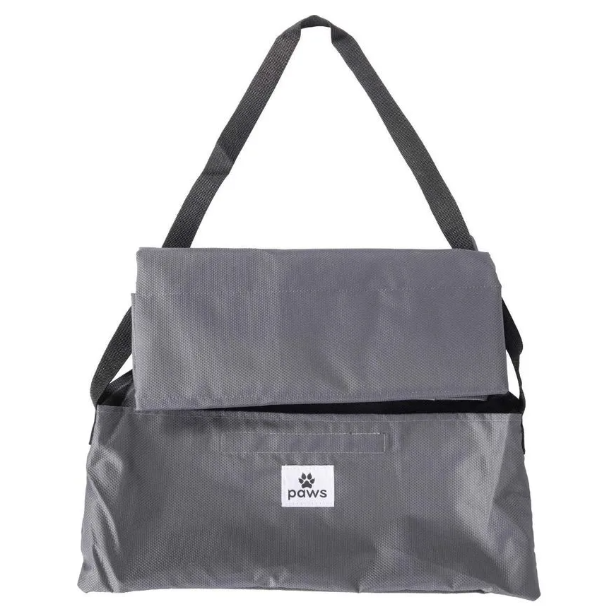 Tapete Camping Para Animais Impermeável cinza