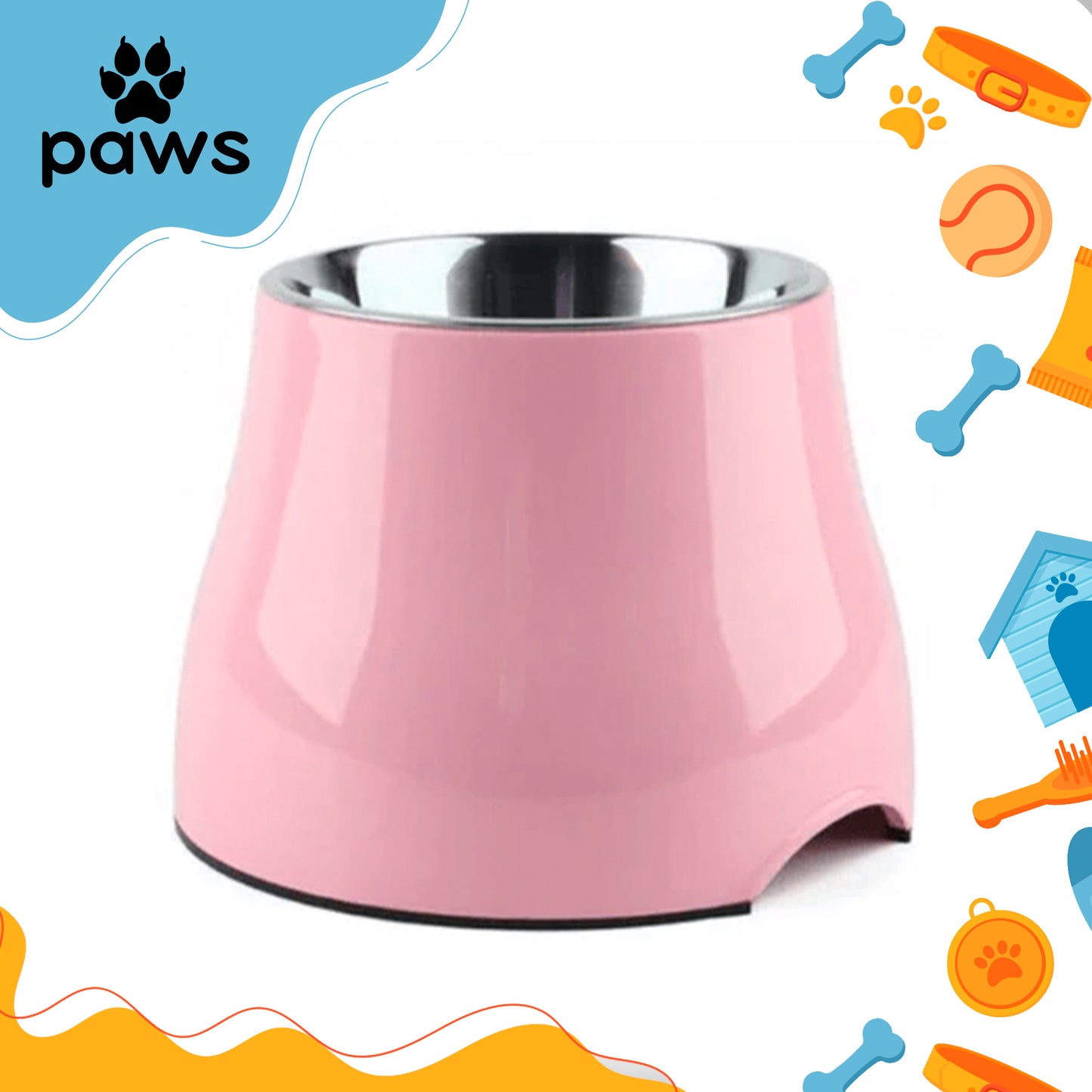 Comedor de Inox cor: Rosa