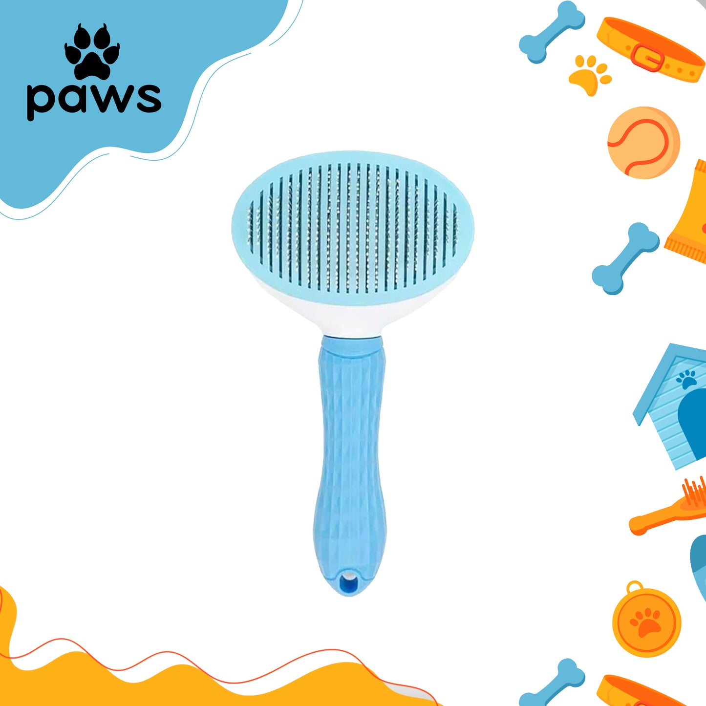 Escova removedora de pelo Azul