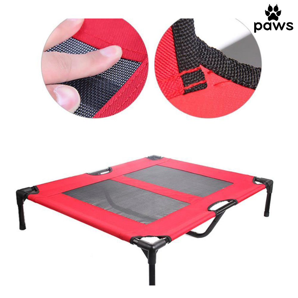 Cama Tela Para Cães Vermelha
