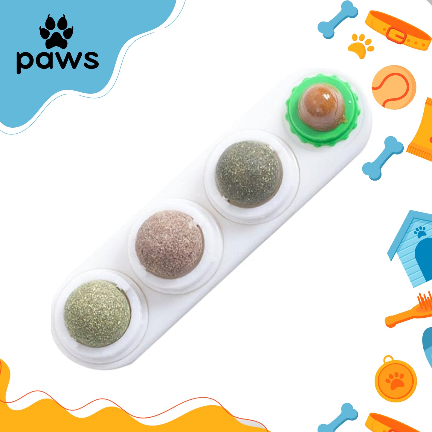 Bastao Catnip Branco