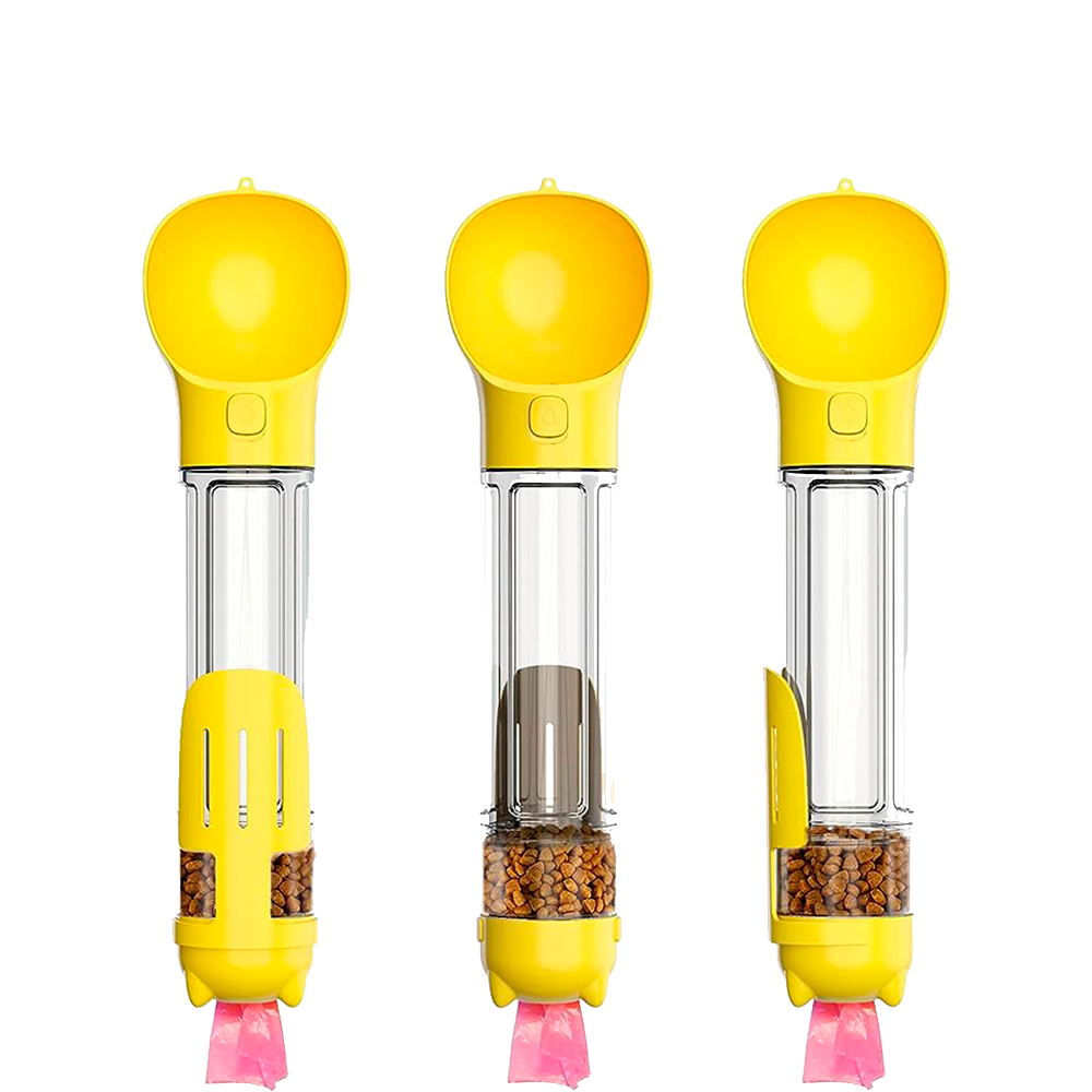 Medidor de Ração Amarelo