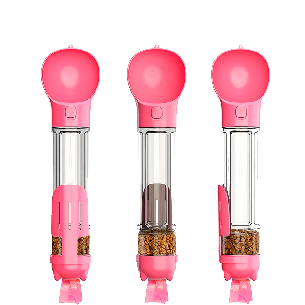 Medidor de Ração Rosa