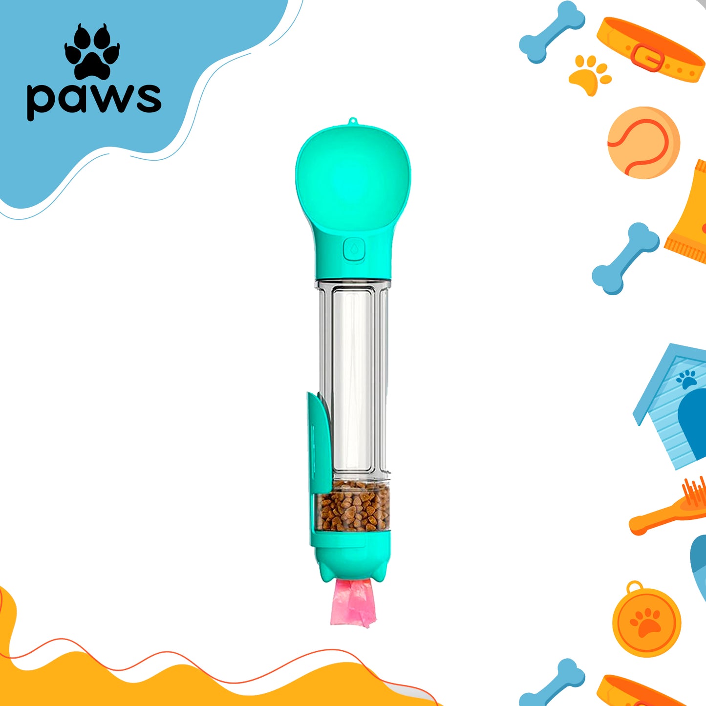 Medidor de Ração Azul