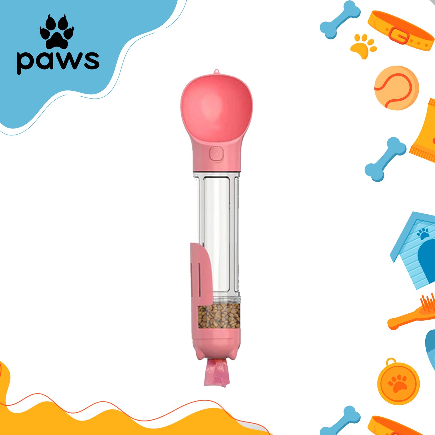 Medidor de Ração Rosa