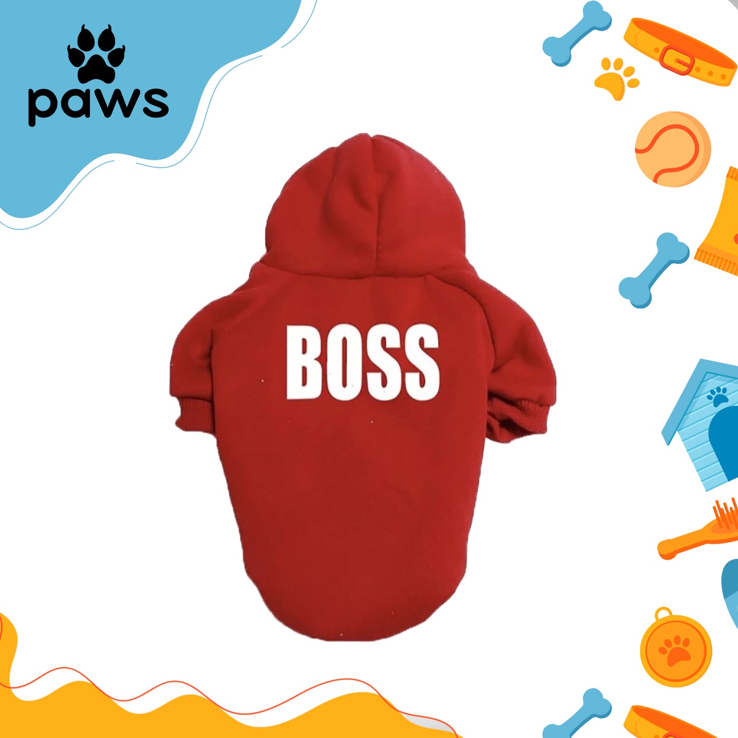 Moletom Boss Vermelho