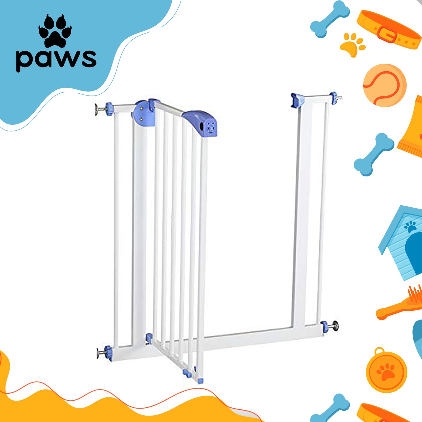 Portão Para Pet Branco